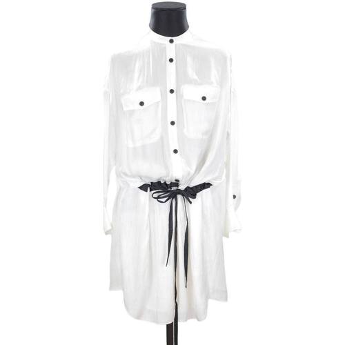 Vêtements Femme Robes Zadig & Voltaire Robe en soie Blanc