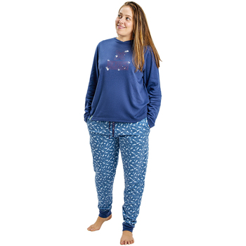 Vêtements Femme Pyjamas / Chemises de nuit Munich MUDP0200 Bleu