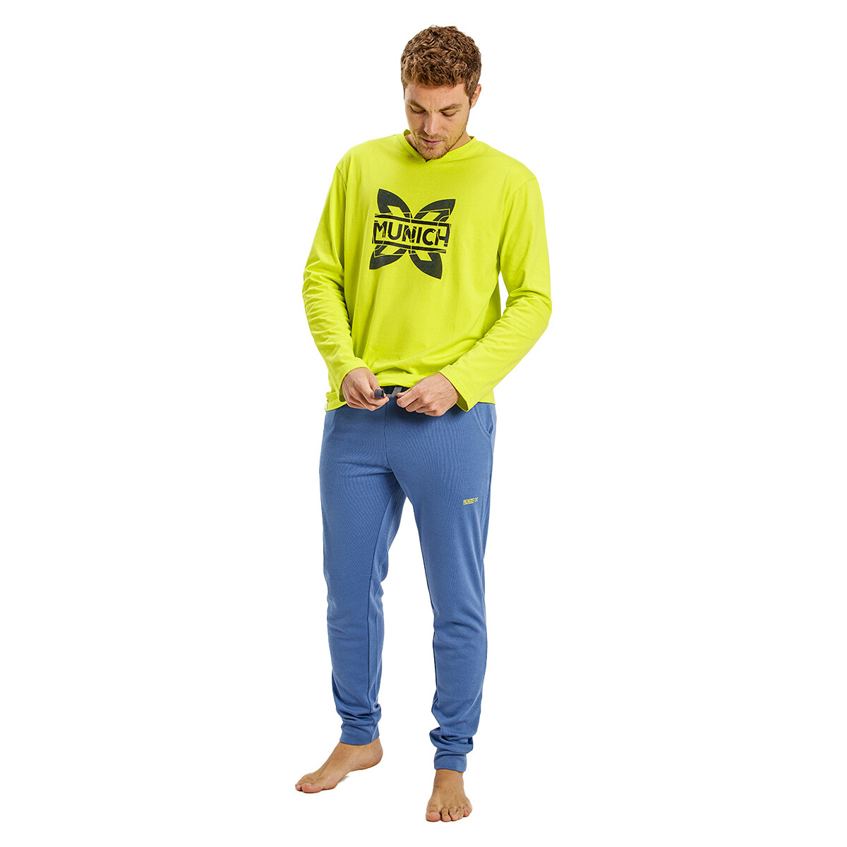 Vêtements Homme Pyjamas / Chemises de nuit Munich MUDP0251 Multicolore