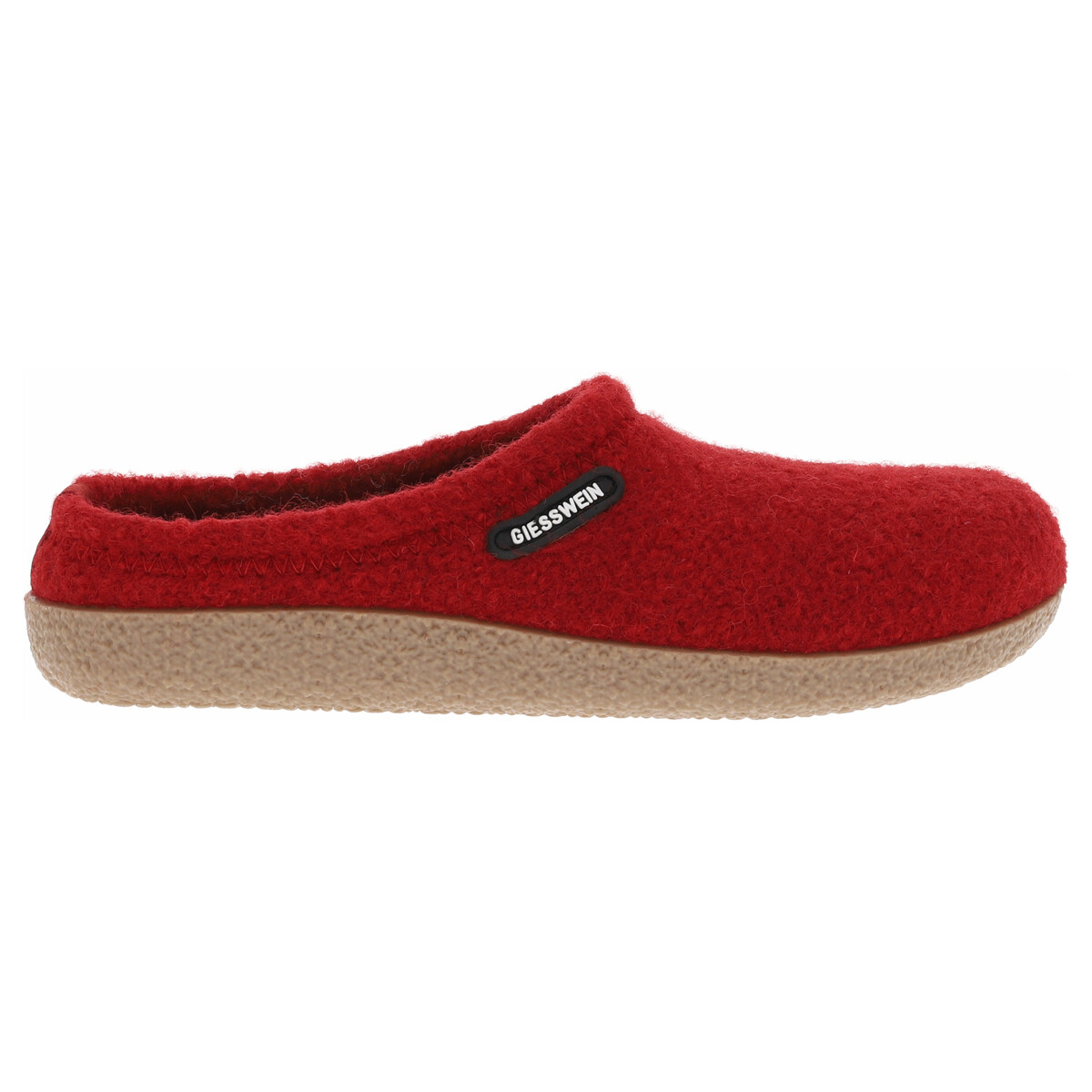 Chaussures Femme Chaussons Giesswein Pantoufles Rouge
