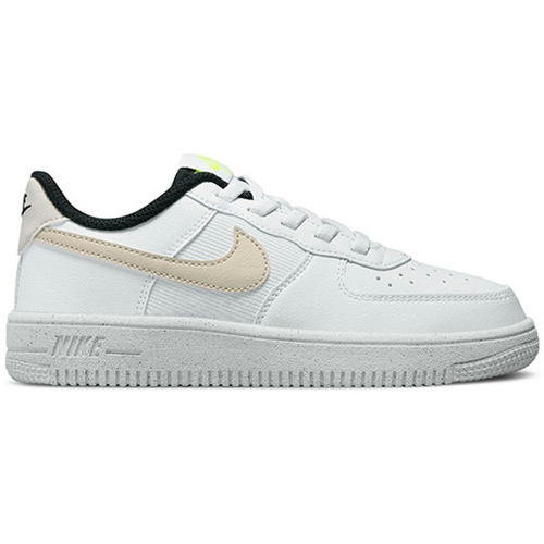 Chaussures Enfant Basketball nines Nike Force 1 Crater NN (PS) / Blanc Blanc