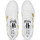 Chaussures Baskets basses Alexander McQueen Kids slip-on leather boots Nero Sneakers  Blanc Blanc