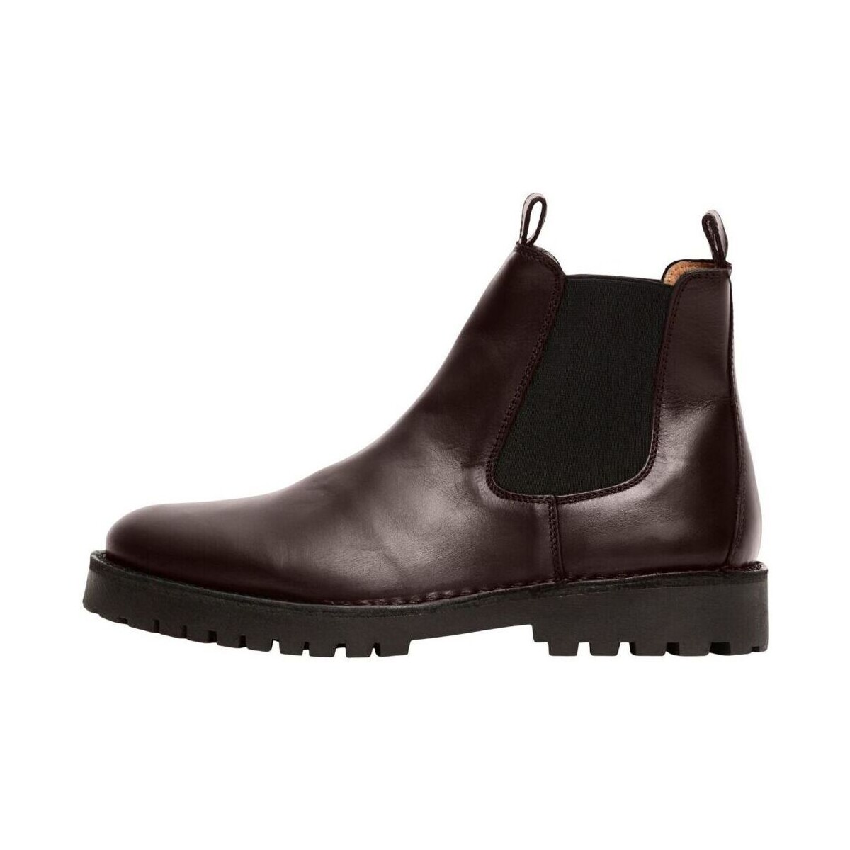 Chaussures Homme Bottes ville Selected 16075858 SLHRICKY-DEMITASSE Marron