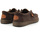 Chaussures Homme Multisport HEYDUDE Wally Sneaker Vela Uomo Chocolate 40163-200 Marron