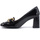 Chaussures Femme Multisport Divine Follie Mocassino Tacco Donna Nero 237 Noir