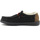 Chaussures Homme Multisport HEY DUDE Wally Sneaker Vela Pelo Uomo Black 40466-001 Noir