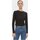 Vêtements Femme T-shirts manches longues Calvin Klein Jeans J20J222884 Noir