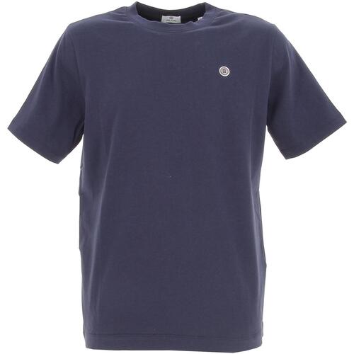 Vêtements Homme Directement inspirée par le rugby, sport dans lequel a évolué son créateur, la Serge Blanco Tee shirt tsc1265p Bleu