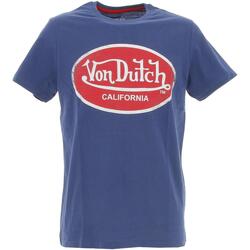 Vêtements Homme T-shirts manches courtes Von Dutch Tee shirt Bleu