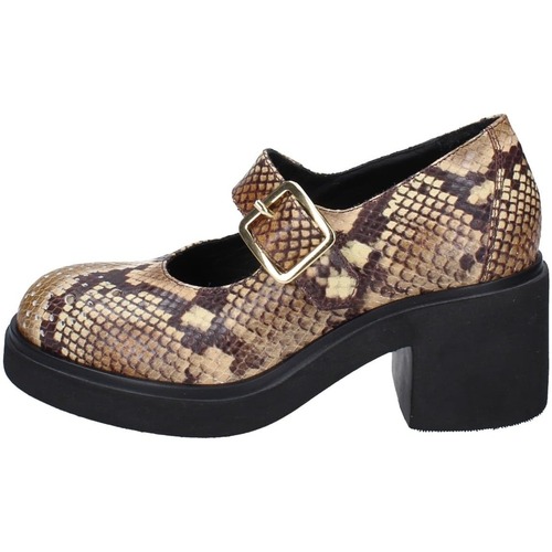 Chaussures Femme Derbies & Richelieu Loafer EY294 Marron
