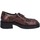 Chaussures Femme Mocassins Loafer EY296 Marron