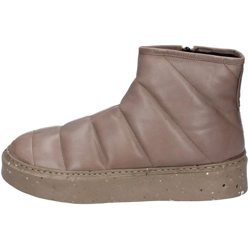 Chaussures Femme Bottines Loafer EY305 Marron