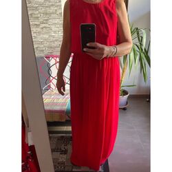 Vêtements Femme Robes longues Sans marque 'ESSENTIELLE LA REDOUTE' Robe longue - Taille 42 (L/XL, T4) Rouge