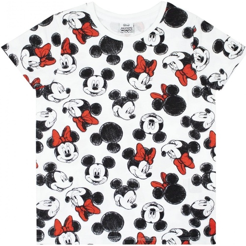 Vêtements Fille T-shirts manches longues Disney NS7293 Noir