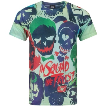 Vêtements Homme T-shirts manches longues Suicide Squad In Squad We Trust Multicolore
