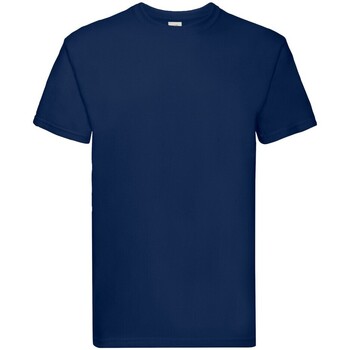 Vêtements Homme T-shirts manches longues Fruit Of The Loom SS044 Bleu