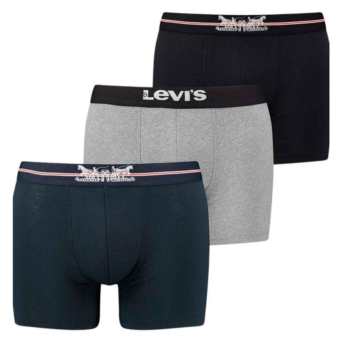 Sous-vêtements Homme Boxers Levi's  Gris