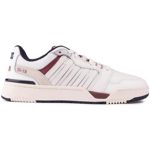 Chaussures Homme Baskets basses K-Swiss Si-18 Rival Formateurs Blanc
