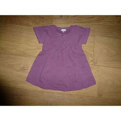 Vêtements Fille Robes courtes Du Pareil Au Meme Robe en coton violet 6 mois - DPAM Violet