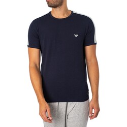 Vêtements Homme T-shirts manches courtes Emporio Armani T-shirt ras du cou Bleu