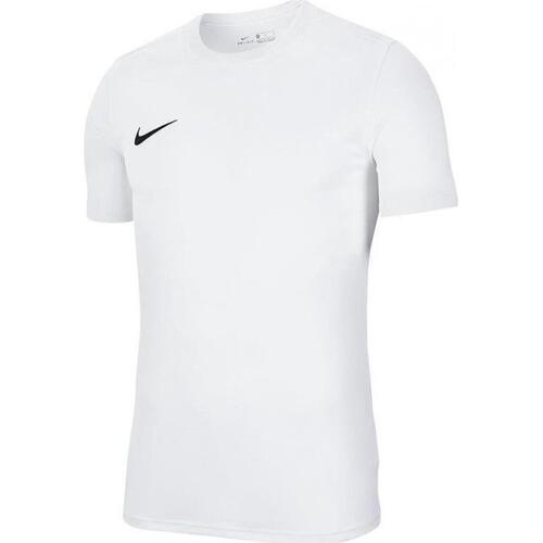 Vêtements Garçon air max flyknit for men Nike Y nk df park vii jsy ss Blanc