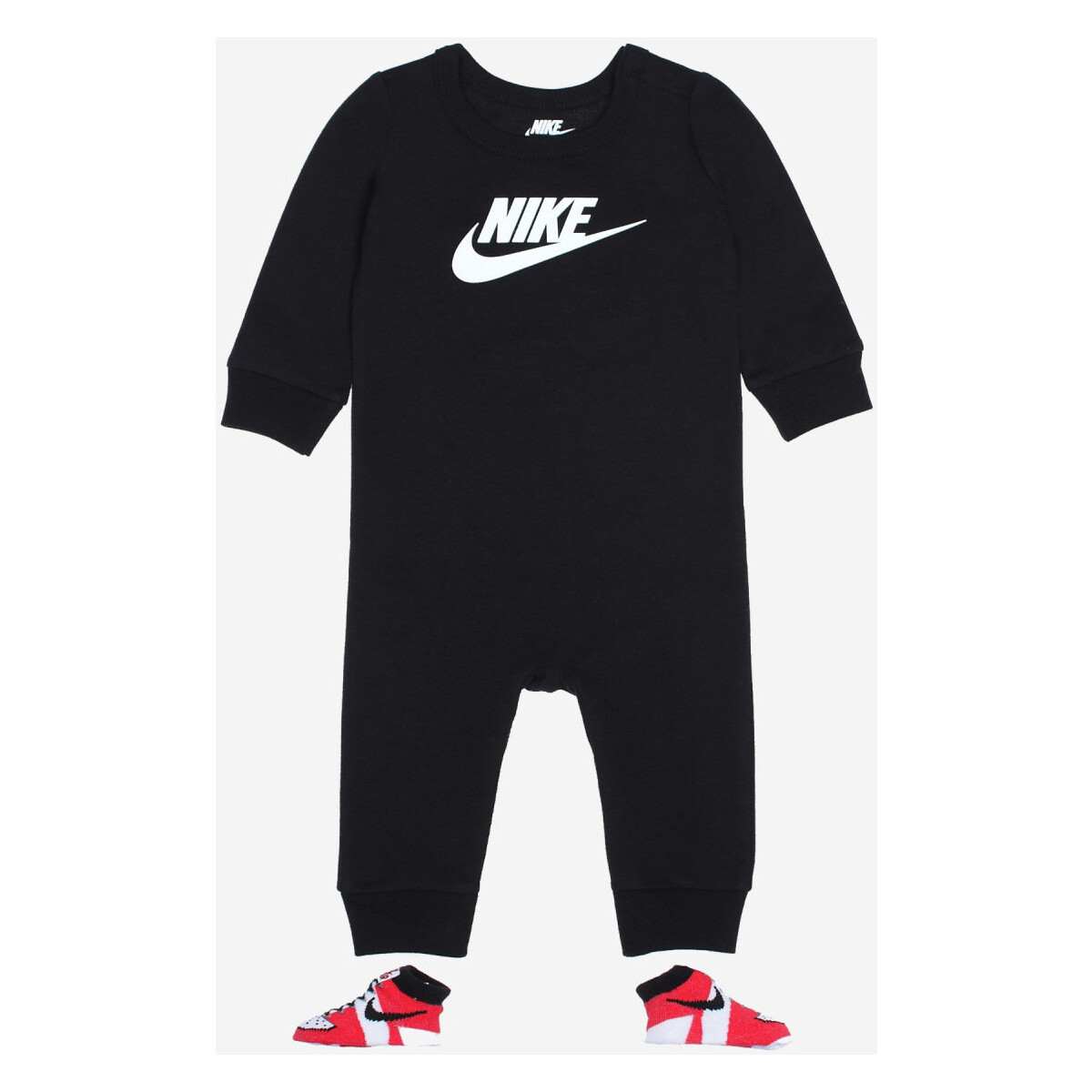 Vêtements Garçon Ensembles de survêtement Nike set col Noir