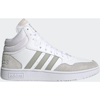 Chaussures Homme Baskets mode adidas Originals HOOPS 3.0 MID HP7970 Blanc