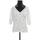 Vêtements Femme Débardeurs / T-shirts Pocket sans manche Antik Batik Top en coton Blanc