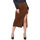 Vêtements Femme Jupes La Modeuse 69121_P161116 Marron