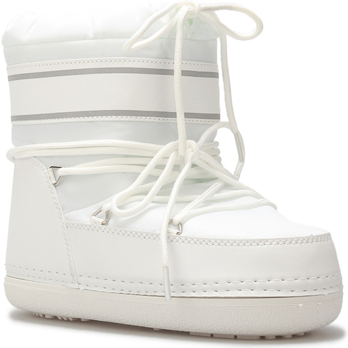 Chaussures Femme Bottes La Modeuse 69184_P161255 Blanc