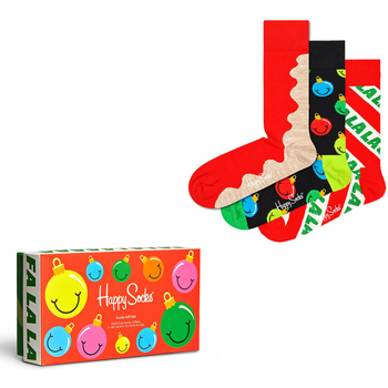 Sous-vêtements Chaussettes Happy socks Time for Holiday 3-Pack Gift Box Multicolore