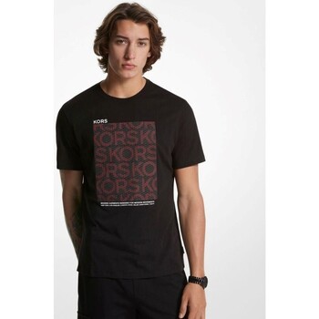 Vêtements Homme T-shirts manches courtes MICHAEL Michael Kors CH351RNFV4 Noir