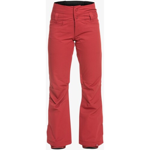 Vêtements Femme Pantalons Roxy - Pantalon de ski - rouge Rouge