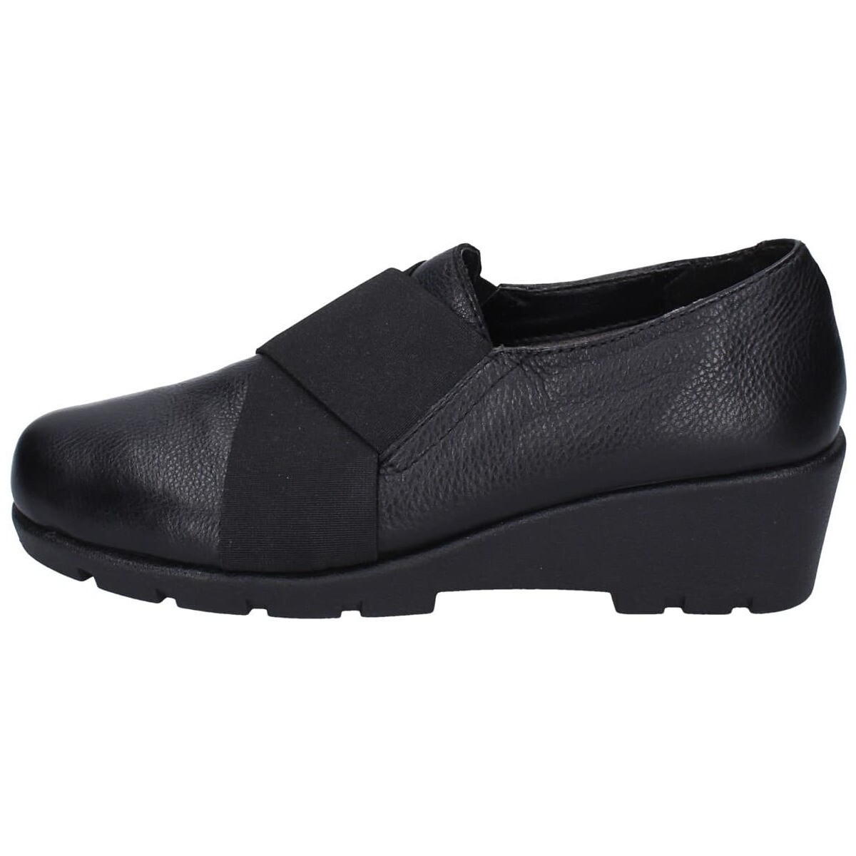 Chaussures Femme Mocassins Walk Dream EY354 Noir