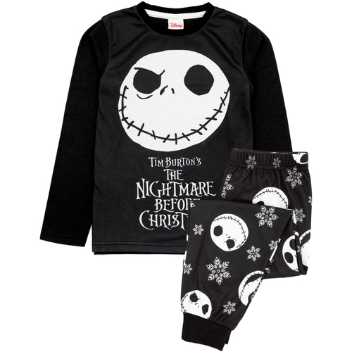 Vêtements Garçon Pyjamas / Chemises de nuit No Sleep Till Christmas NS7322 Noir