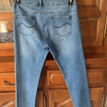 jeans skinny la halle  jeans bleu clair taille 38 