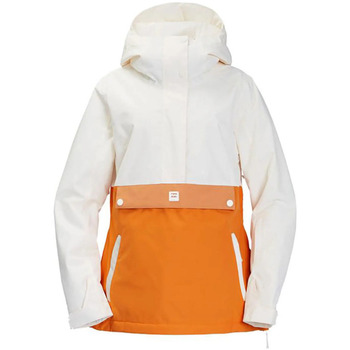 Vêtements Femme Manteaux Billabong - Manteau de ski - blanc et orange Blanc