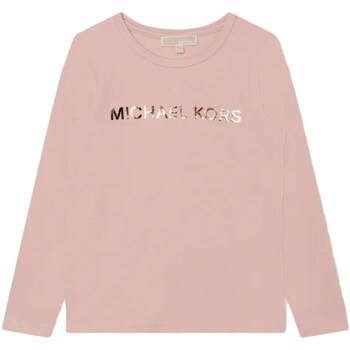 Vêtements Fille T-shirts manches courtes MICHAEL Michael Kors R15195 Orange