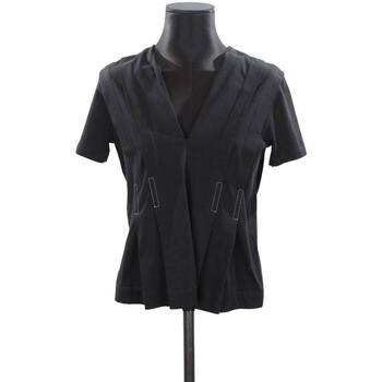 Vêtements Femme Débardeurs / T-shirts sans manche Sandro Blouse en coton Noir