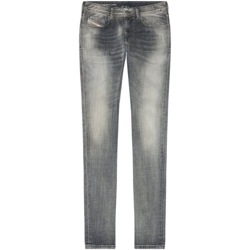 Vêlogo-print Homme Jeans skinny Diesel SLEENKER Gris