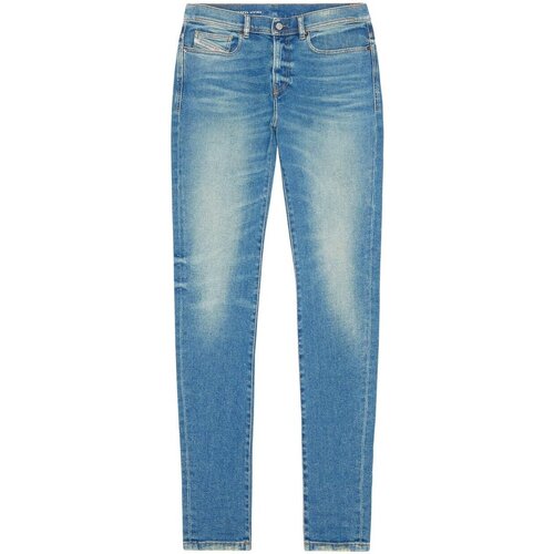 Vêlogo-print Homme Jeans skinny Diesel D-STRUKT Bleu