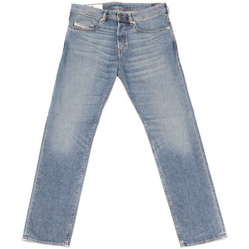 Vêtements Homme Mid-Length Jeans droit Diesel A00894-RR9EI Bleu