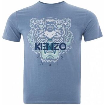 Vêtements Homme T-shirts & Polos Kenzo Tee Shirt  Homme Tigre Bleu Bleu