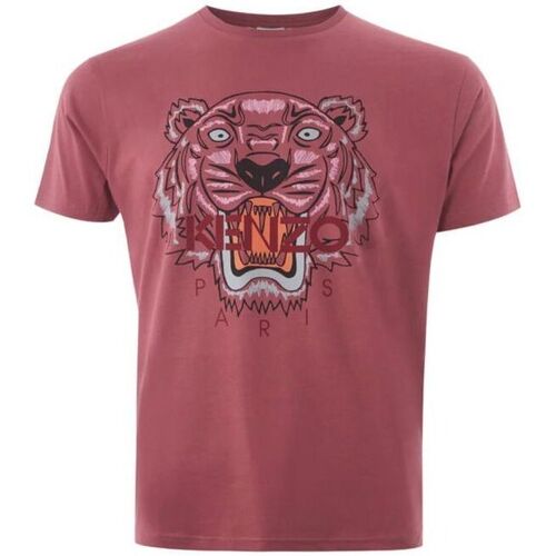 Vêtements Homme Tee Shirt Tigre Homme Orange Kenzo Tiger Rouge