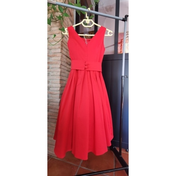 Sans marque Robe rouge Pin up Rouge