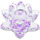 Maison & Déco Décorations festives Karma Yoga Shop Fleur de Lotus en Cristal 