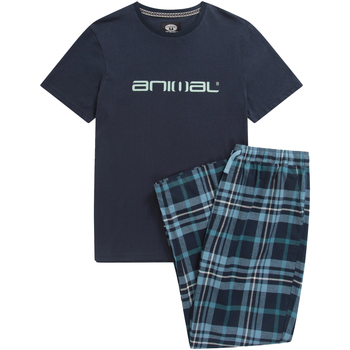 Vêtements Homme Pyjamas / Chemises de nuit Animal MW2142 Bleu