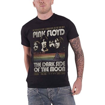 Vêtements T-shirts manches longues Pink Floyd RO267 Noir