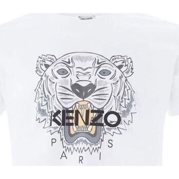 Vêtements Homme T-shirts & Polos Kenzo Tee-Shirt  Tiger Blanc Homme Blanc