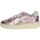 Chaussures Fille Baskets basses Date J381-C2-LM-PK2 Rose